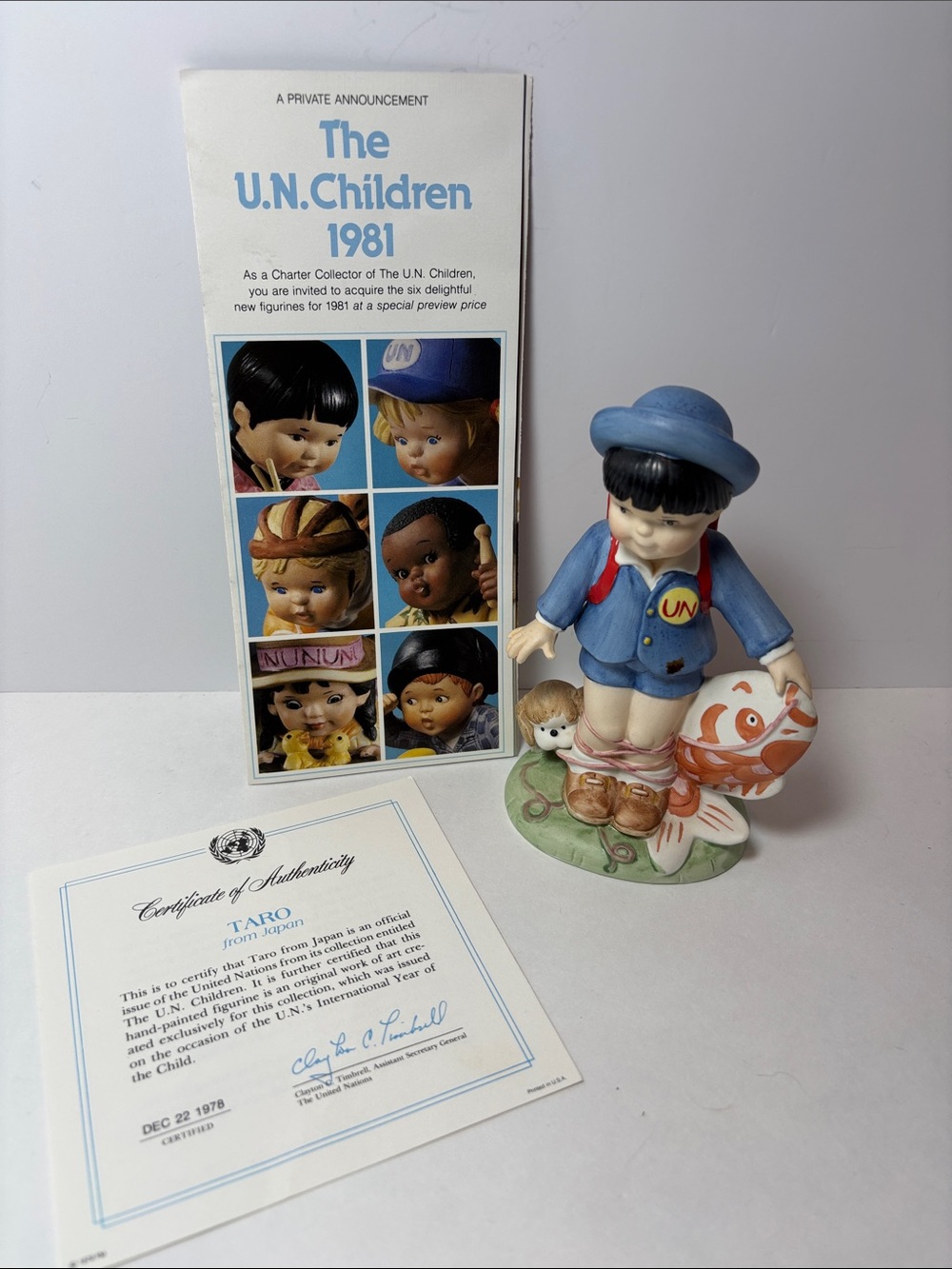 Franklin Mint Taro from Japan.